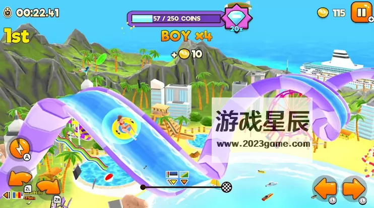 switch《水上乐园竞速 Uphill Rush Water Park Racin》中文版nsz下载_1