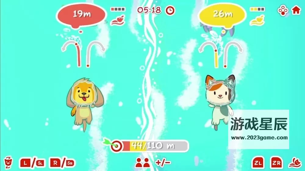 【Joy-Con体感游戏】switch《运动与乐趣 游泳专区 Sport & Fun Swimming》中文版nsz下载_1