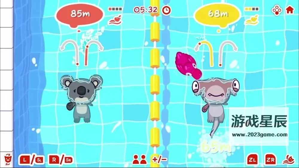 【Joy-Con体感游戏】switch《运动与乐趣 游泳专区 Sport & Fun Swimming》中文版nsz下载_3
