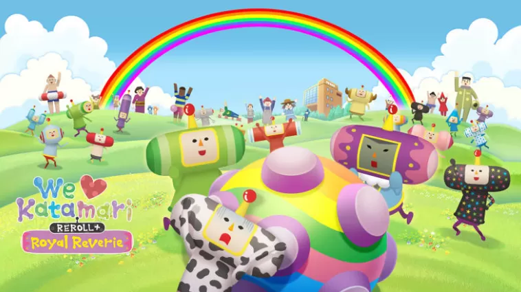switch《大家最喜欢的块魂+国王的小小回忆(We Love Katamari REROLL+ Royal Reverie)》港版中文下载++1.0.3补丁