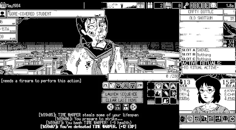 switch《恐怖的世界(WORLD OF HORROR)》中文版NSZ下载+1.0.3补丁_1