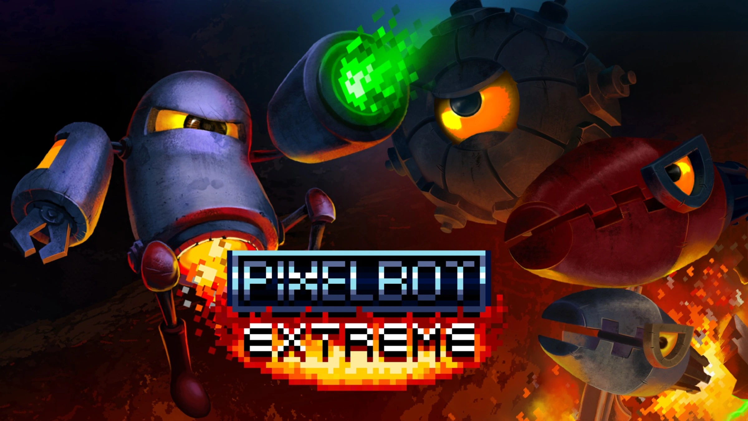 switch《极限像素机器人 pixelBOT EXTREME!》英文版nsp下载