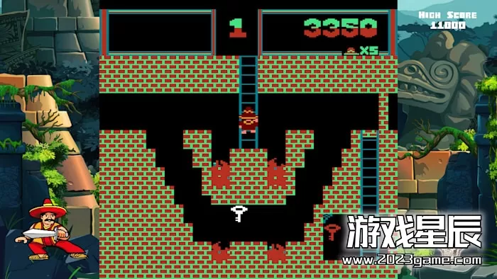 switch《蒙特祖玛的复仇：8位版 Montezumas Revenge 8-Bit Edition》中文版nsz下载_4