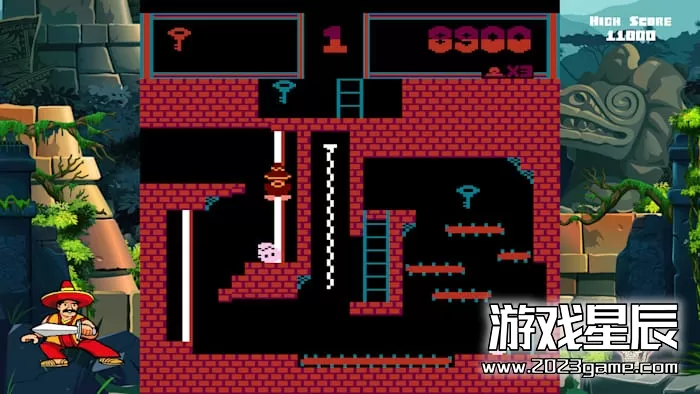 switch《蒙特祖玛的复仇：8位版 Montezumas Revenge 8-Bit Edition》中文版nsz下载_2
