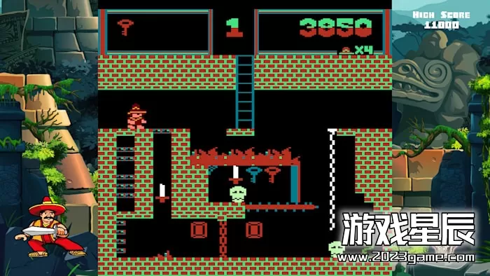 switch《蒙特祖玛的复仇：8位版 Montezumas Revenge 8-Bit Edition》中文版nsz下载_1
