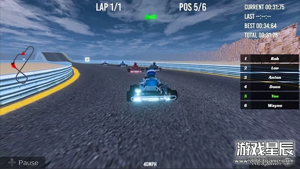 switch《卡丁车疯狂赛车模拟器 Kart Crazy Race Simulator Game》英文版nsp下载_1