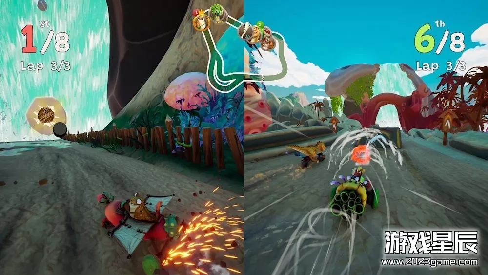 【5.05】PS4《小恐龙大冒险卡丁车 Gigantosaurus: Dino Kart》中文版PKG下载【1.02整合版】_1