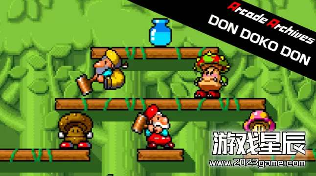 switch《街机档案馆 唐·多科·唐（Arcade Archives DON DOKO DON)）》英文版nsp下载