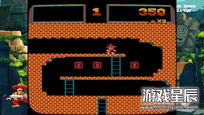 switch《蒙特祖玛的复仇：8位版 Montezuma’s Revenge: 8-Bit Edition》英文版nsp下载+1.0.2补丁_4