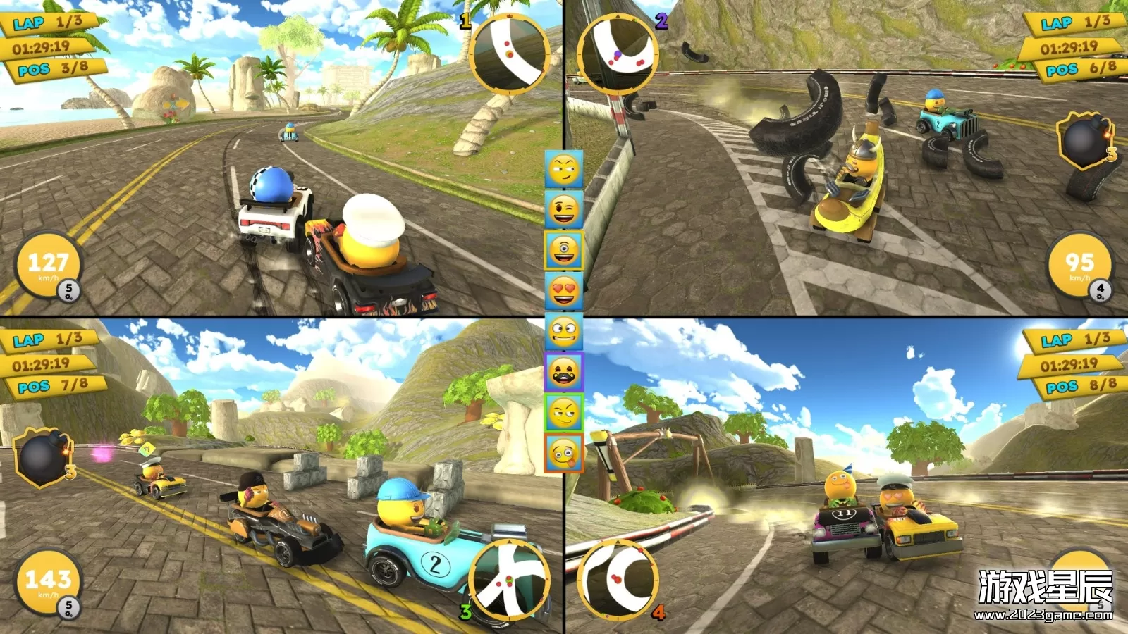 switc《emoji卡丁车 emoji Kart Racer》中文版nsz下载_1