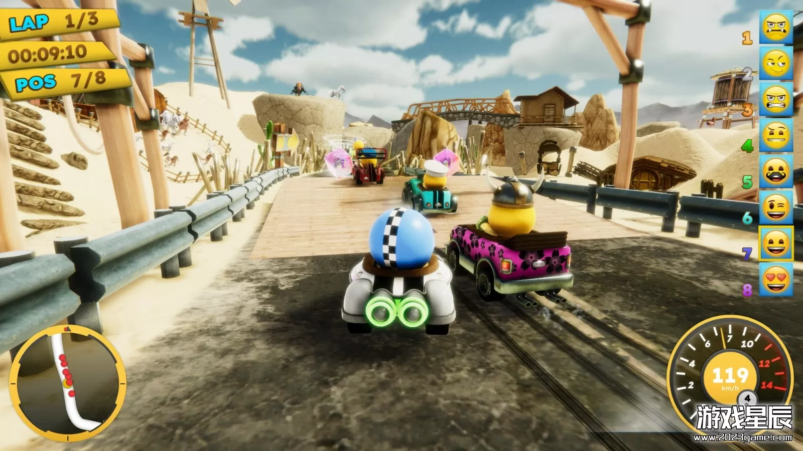 switc《emoji卡丁车 emoji Kart Racer》中文版nsz下载_0