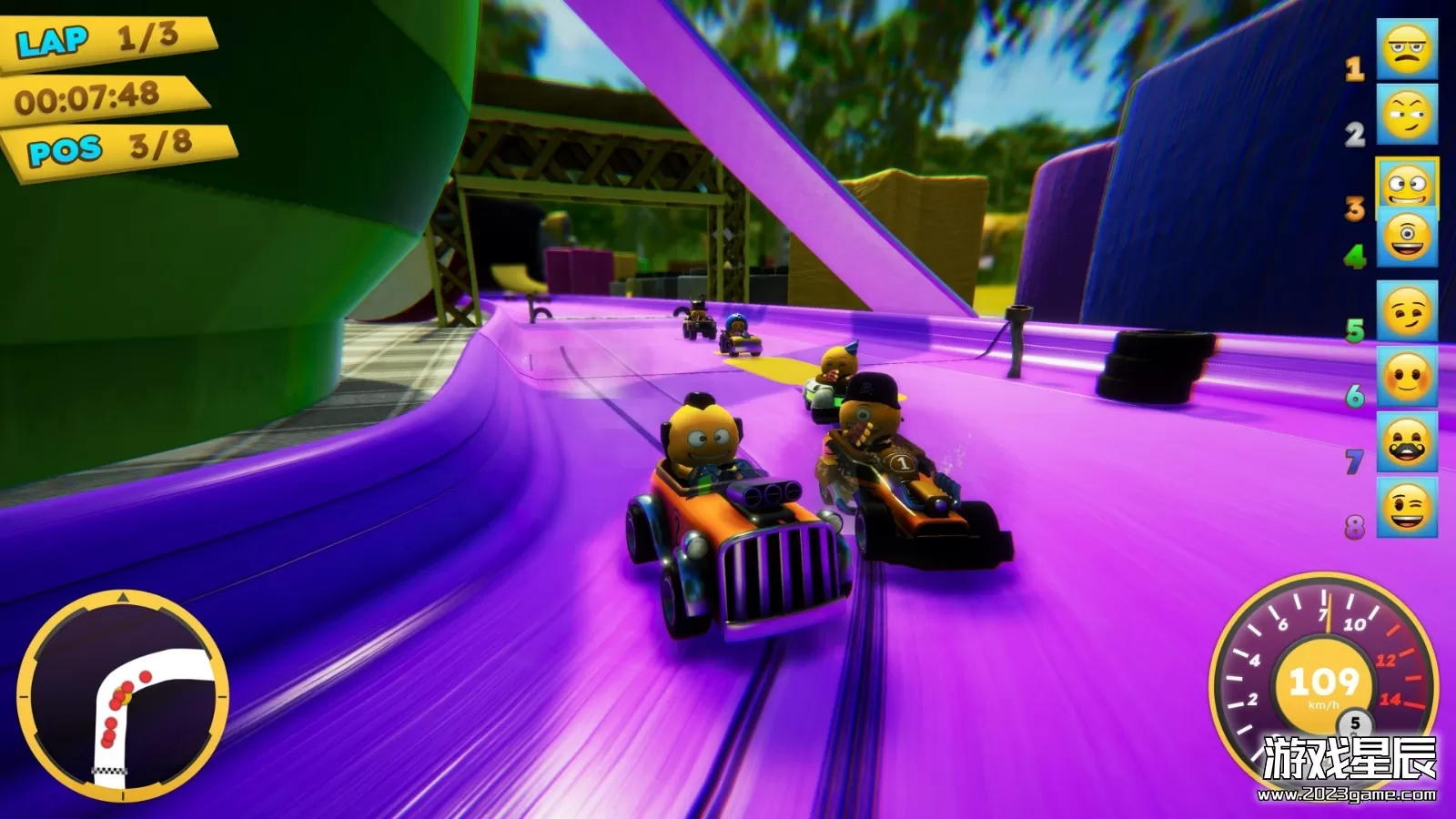 switc《emoji卡丁车 emoji Kart Racer》中文版nsz下载_2