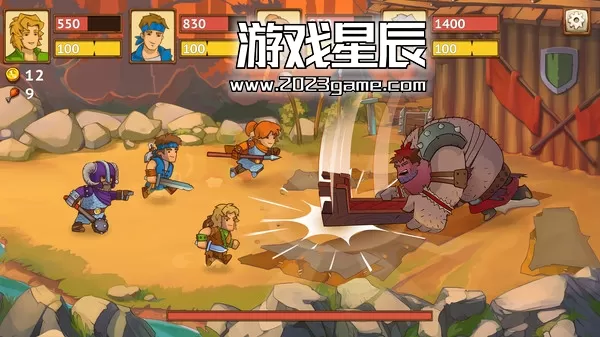 switch《勇敢大陆骑士团 Knights of Braveland》中文版nsz下载【含v1.1.7补丁+金手指】_1