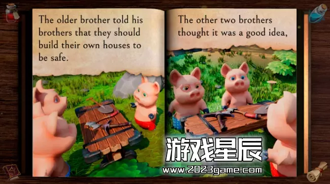 switch《三只小猪：互动书(The Three Little Pigs: Interactive Book)》英文版nsp下载_2