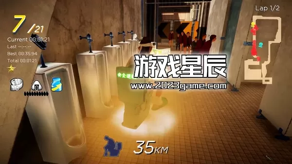 switch《狂奔！马桶竞速(Gekisou! Benza Race -Toilet Shooting Star)》英文版nsp下载_5