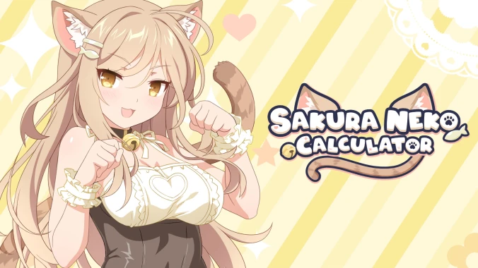 switch《樱花猫计算器 Sakura Neko Calculator》日文版nsp下载