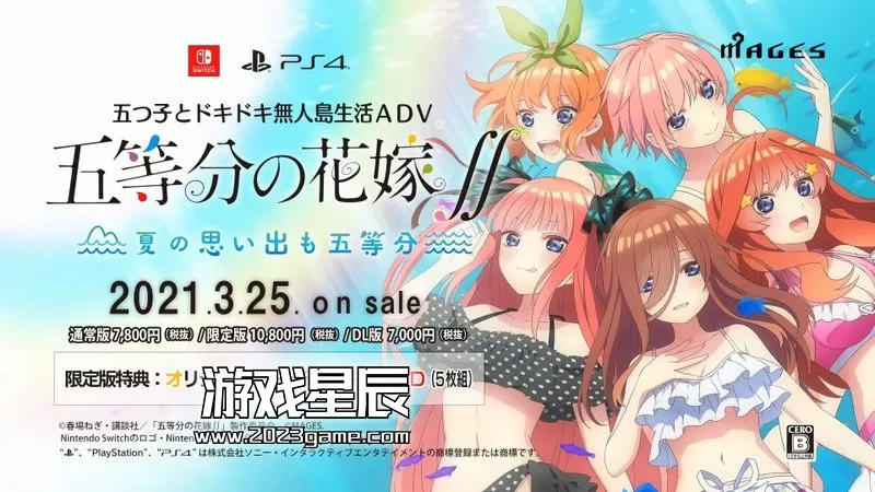 switch《五等分的新娘 ～夏日的回忆也五等分～》中文汉化版版nsp/xci下载【1.02补丁】_1