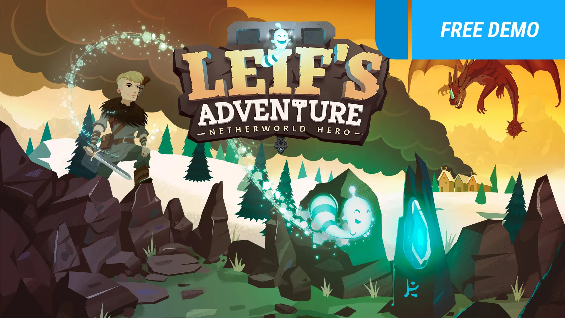 switch《雷夫的冒险：幽冥世界英雄 Leif’s Adventure: Netherworld Hero》英文版nsp下载
