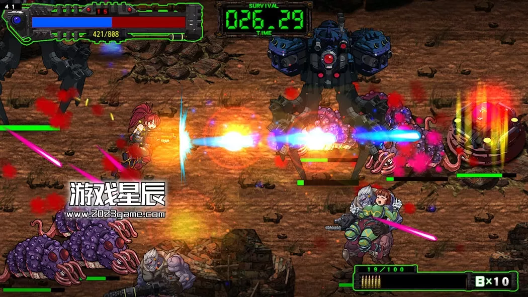 switrch《地球侵略兽！Pixel Game Maker Series Tentacled Terrors Tyrannize Terra!》英日文版nsp下载_1