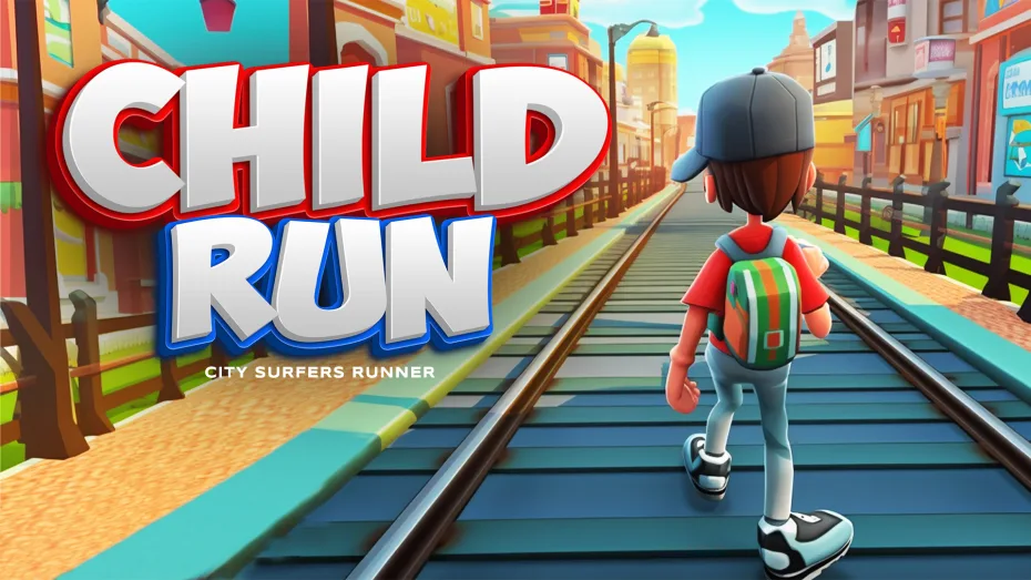 switch《儿童跑酷 - 城市冲浪者跑者 Child Run-City Surfers Runner》英文版nsp下载