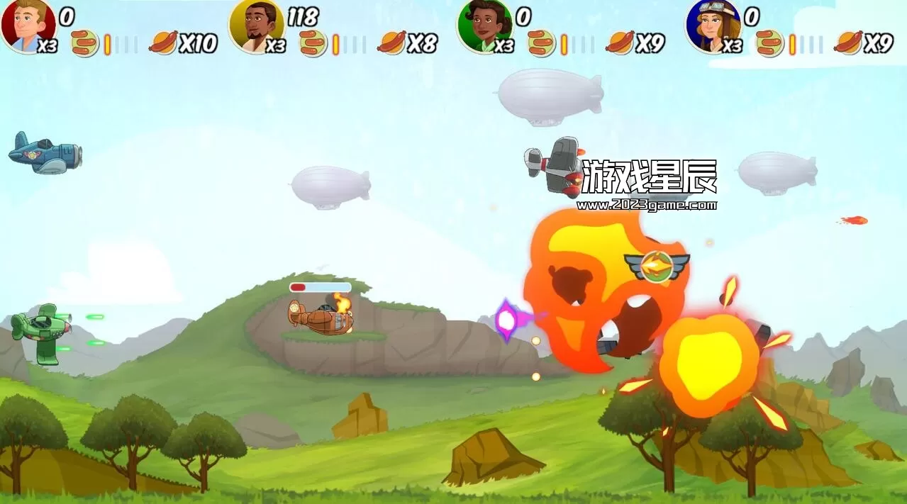 switch《混战：香肠轰炸机游戏 Dogfight: A Sausage Bomber Story》中文版nsp下载_4