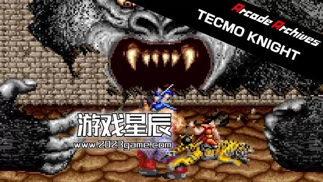 switch《街机档案 野蛮骑士（Arcade Archives TECMO KNIGHT）》英文版nsp下载