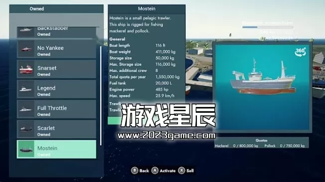 【5.05】PS4《渔业：北大西洋（Fishing: North Atlantic）》中文版PKG下载+1.13补丁_2
