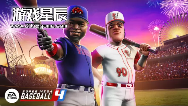 【5.05】PS4《超级棒球4球场版（Super Mega Baseball™ 4）》英文版PKG下载【含v1.09+DLC】