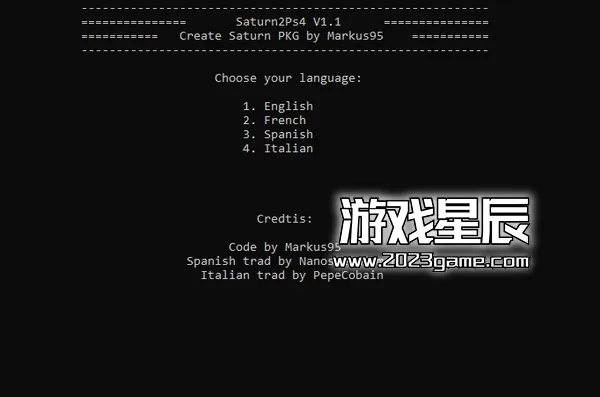 【工具】将SS游戏转换为PS4工具 Saturn to Ps4_v1.1 正式版 支持5.05_1