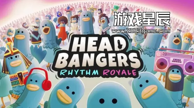 PC《沙雕鸽鸽大逃杀/Headbangers: Rhythm Royale》中文版下载v1.0.50842联机版
