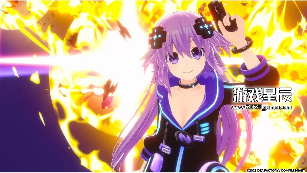 switch《超次元游戏海王星 GameMaker R Evolution》日文版nsp下载【含1.02补丁+2DLC】_3