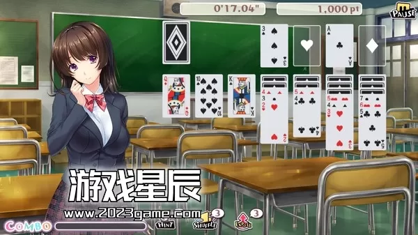 switch《美少女接龙扑克PLUS Pretty Girls Klondike Solitaire PLUS》中文版nsz下载_5