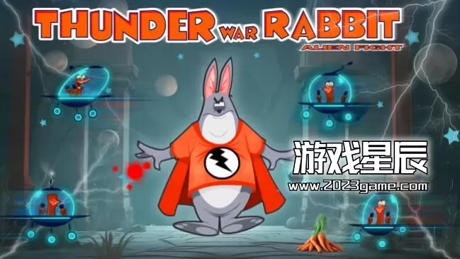 switch《雷霆战争兔子外星人战斗(Thunder War Rabbit Alien Fight)》英文版nsp下载