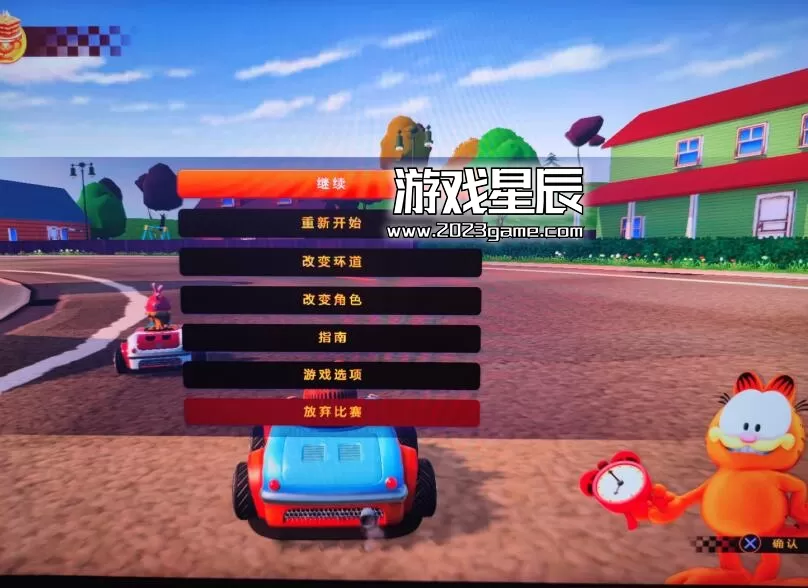 【5.05】PS4《加菲猫卡丁车：极限竞速》中文汉化版pkg下载_0