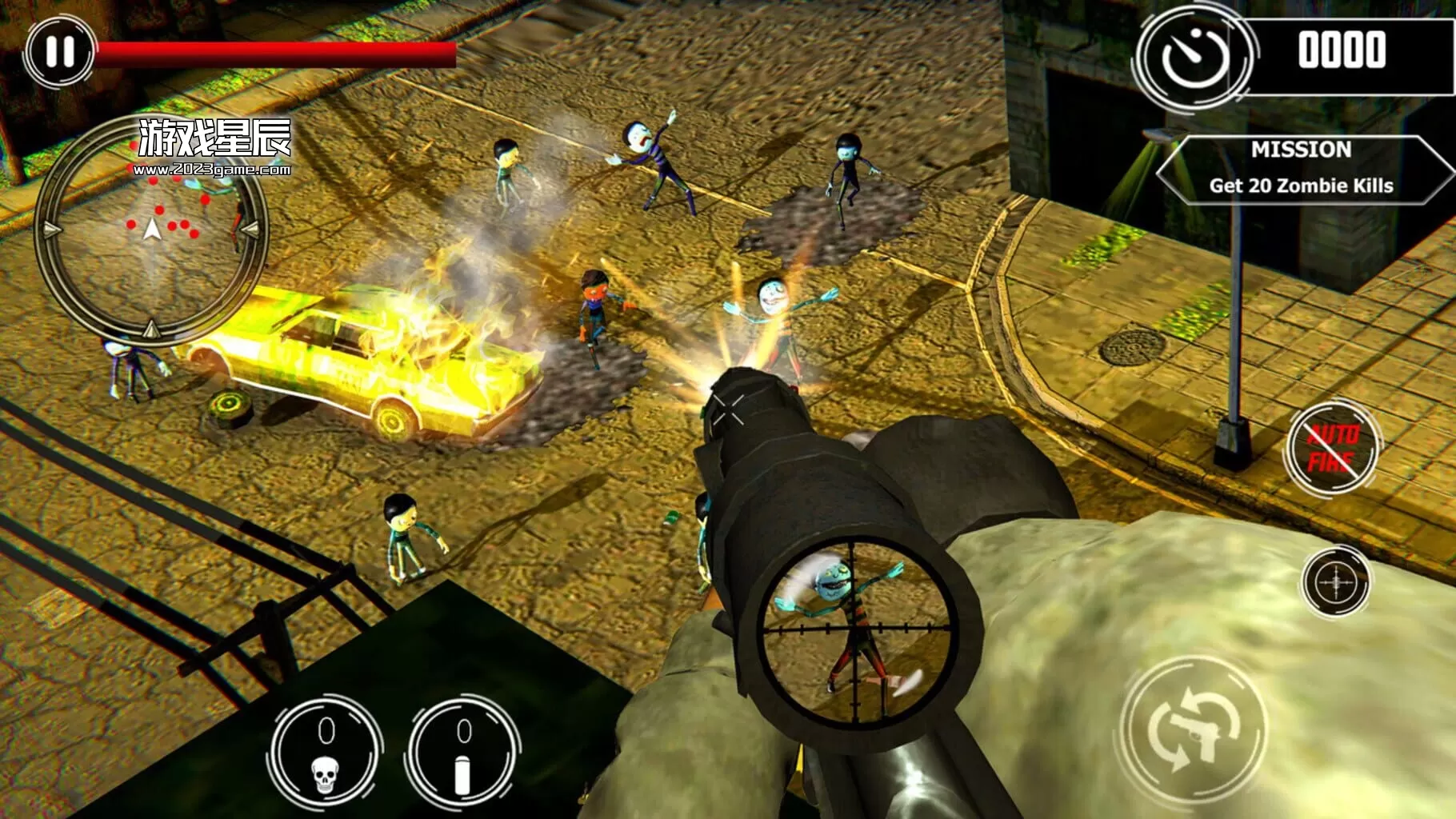 switch《僵尸狙击手射击：火柴人战争 Zombie Sniper Shooter - Stickman War》英文版nsp下载_1
