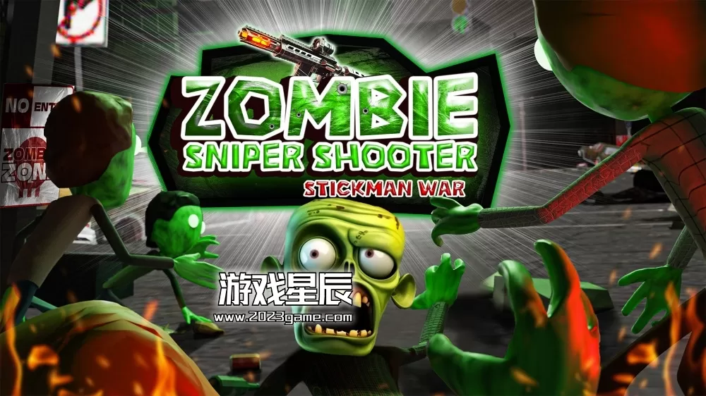 switch《僵尸狙击手射击：火柴人战争 Zombie Sniper Shooter - Stickman War》英文版nsp下载