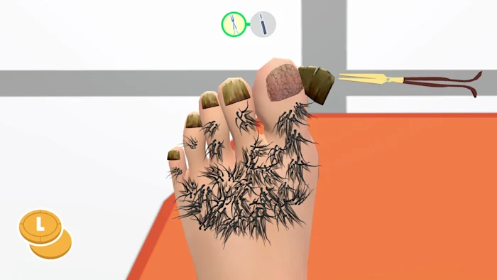 【有点恶心】switch《足部诊所 Foot Clinic》英文版nsp下载_2