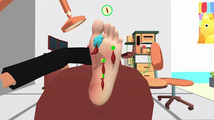 【有点恶心】switch《足部诊所 Foot Clinic》英文版nsp下载_4