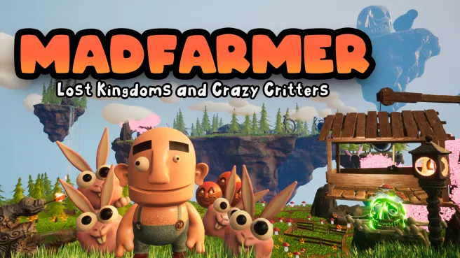 switch《狂农：失落的王国和疯狂的小动物 Madfarmer: Lost Kingdoms and Crazy Critters》英文版nsp下载