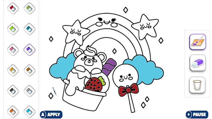【儿童绘画】switch《宝宝涂色专业版 PAINT PRO for KIDS 0+》英文版nsp下载_3