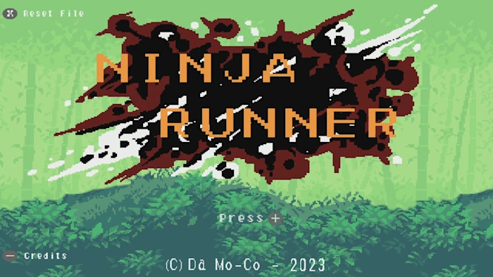 switch《像素游戏制作器系列忍者跑酷 Pixel Game Maker Series Ninja Runner》英文版nsp下载_2