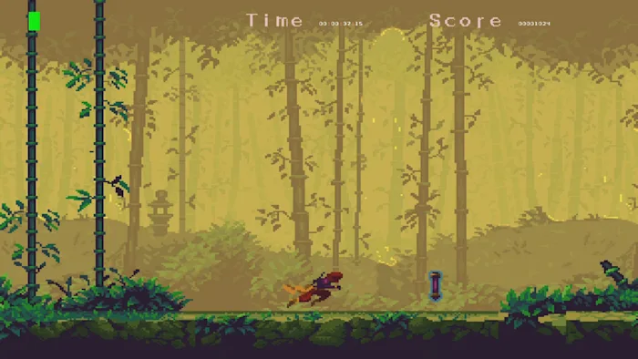 switch《像素游戏制作器系列忍者跑酷 Pixel Game Maker Series Ninja Runner》英文版nsp下载_3