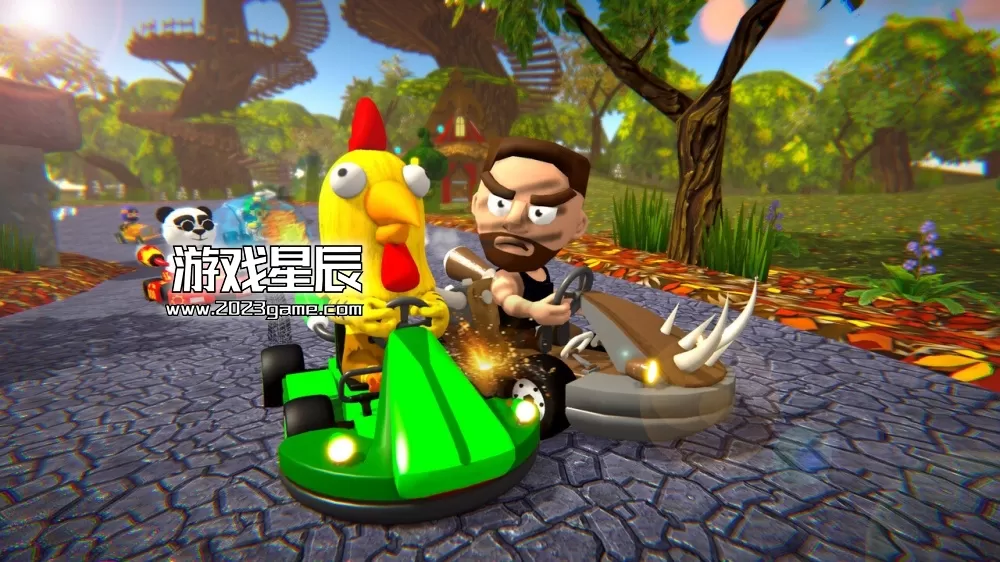 switch《涡轮冲刺卡丁车赛车 Turbo Dash Kart Racing》英文版nsp下载_0