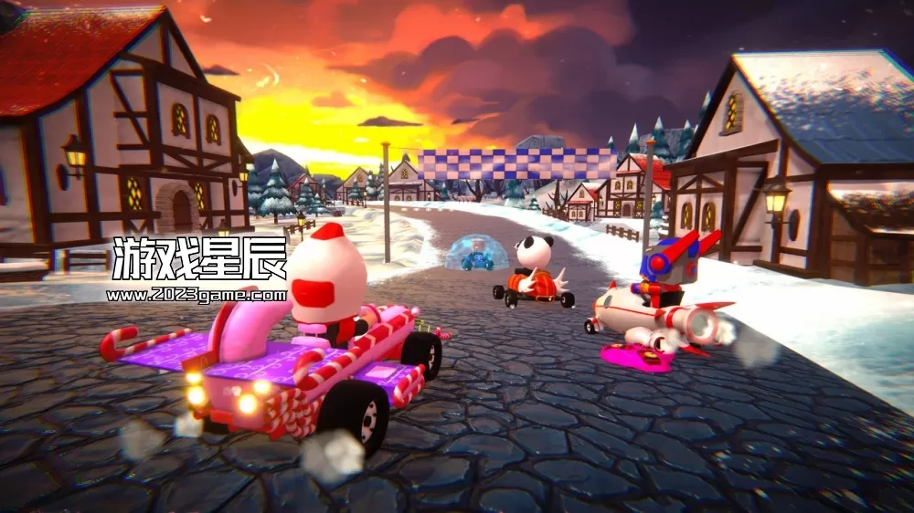 switch《涡轮冲刺卡丁车赛车 Turbo Dash Kart Racing》英文版nsp下载_1