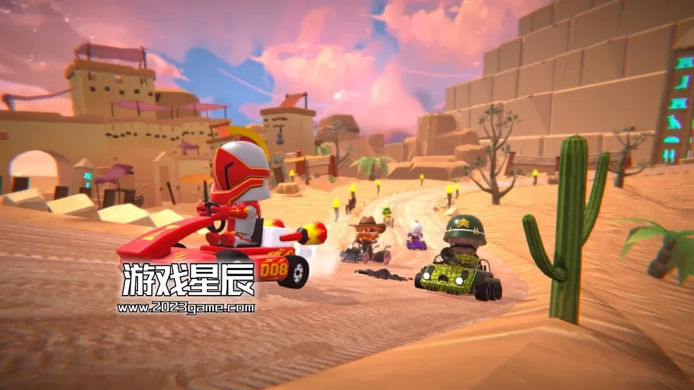 switch《涡轮冲刺卡丁车赛车 Turbo Dash Kart Racing》英文版nsp下载_3