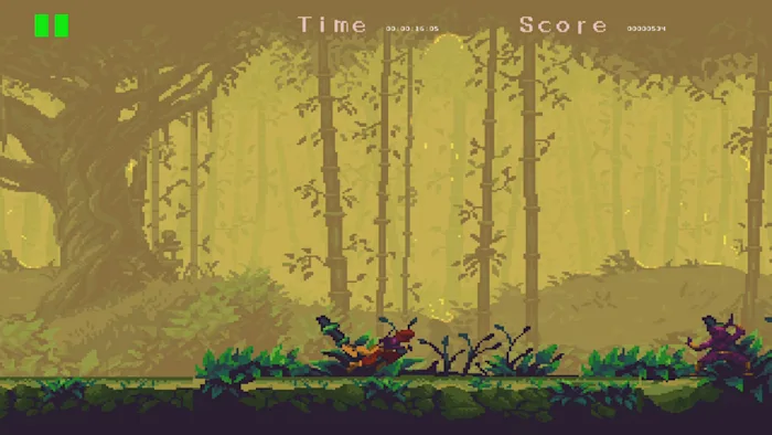 switch《像素游戏制作器系列忍者跑酷 Pixel Game Maker Series Ninja Runner》英文版nsp下载_1