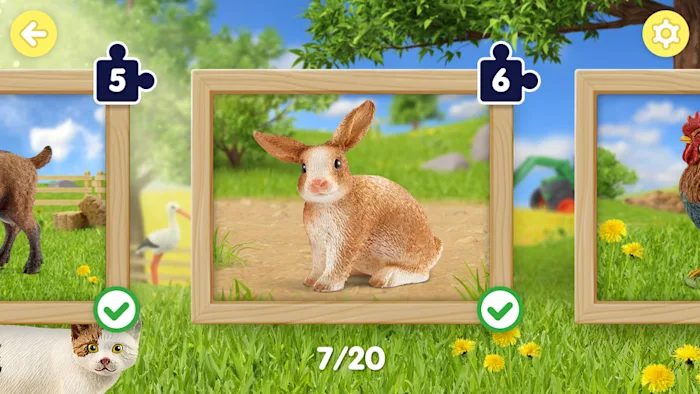 【儿童拼图】switch《施莱奇拼图 农场世界 schleich  Puzzles FARM WORLD》英文版nsp下载_2