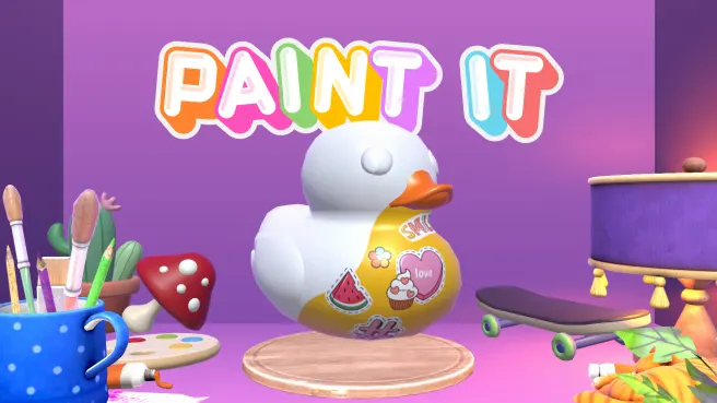 【儿童绘画】switch《涂漆 Paint It》英文版nsp下载+诡异背包DLC