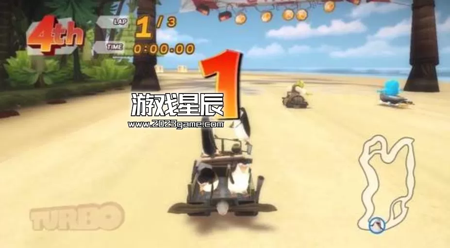 ps3《马达加斯加卡丁车》英文ISO下载