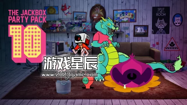 switch《杰克盒子的派对游戏包10 The Jackbox Party Pack 10》英文版nsp下载+MOD